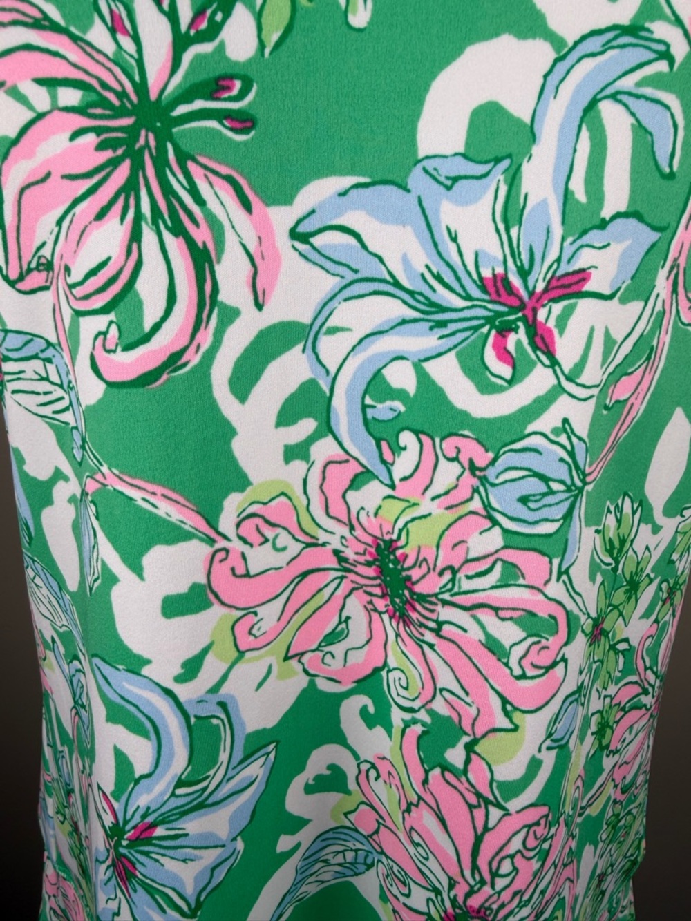 Lilly Pulitzer Luxletic Dania Dress UPF 50+ Tennis Dress Floral Print M - Picture 9 of 14